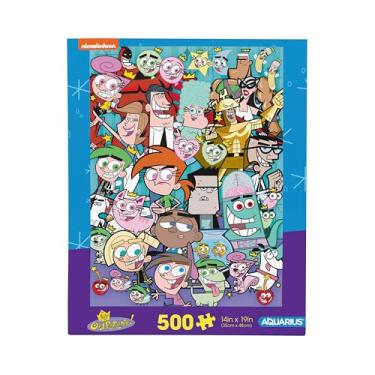Imagem de AQUARIUS Fairly Odd Parents Puzzle (500 Piece Jigsaw Puzzle) - Glare Free - Precision Fit - Virtually No Puzzle Dust - Officially Licensed Nickelodeon Collectibles-14x19 in
