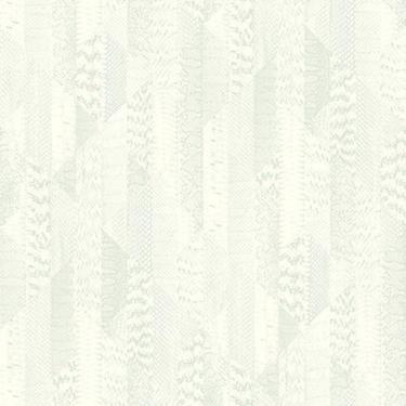 Imagem de Papel Parede Importado Geométrico Creme- Rolo 10 X0,53Mts.