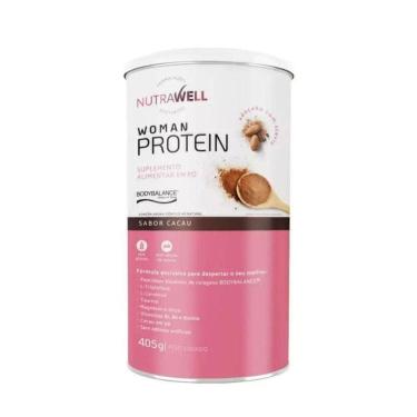 Imagem de Proteína De Colágeno Woman Protein Nutrawell Cacau 405G