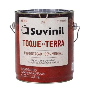 Imagem de Toque terra massa para efeito calcita alaranjada 5 kilos - Suvinil
