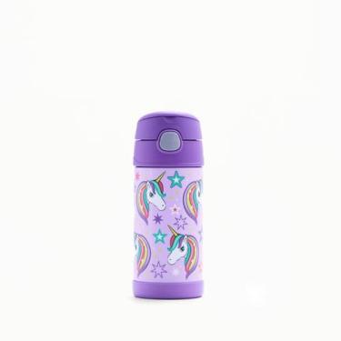 Imagem de Garrafa Térmica Infantil Funtainer 355ml Thermos Unicórnio