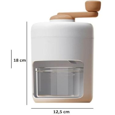 Imagem de Triturador de gelo moedor picador manual raspadinha de gelo