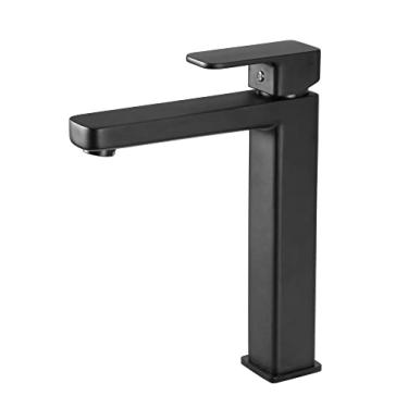 Imagem de Monocomando de Mesa Lavatório 2879 Axiom Slim Preto Matt Meber