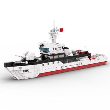 Imagem de Conjunto de tijolos de construção DAHONPA Mine Countramedidas Navio 38