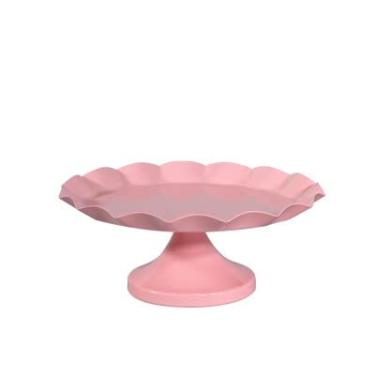 Imagem de Suporte de bolo para exibição de festa em casa, bandeja de sobremesa, decoração de casamento, suporte de bolo de ferro forjado, bandeja de aniversário, caramelo de sobremesa, suporte de cupcake (1 L)