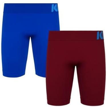 Imagem de Kit 2 Bermuda Térmica Masculina Sem costura Previne Assaduras-Masculino
