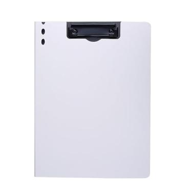 Imagem de Pasta Catálogo Profissional - Prancheta com Capa Resistente, Organizador de Documentos Ideal para Escritório, Arquivo e Reuniões(1,Branco5392F)