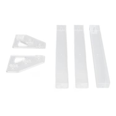 Imagem de Paleta de sombras de 3 camadas, organizador transparente, economia de espaço, multifuncional, armazenamento de cosméticos para maquiagem, contador de vaidade, plástico transparente