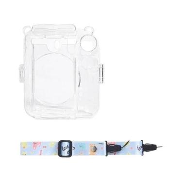 Imagem de Capa Protetora Transparente Para Câmera Fujifilm Instax Mini 12 Com Al