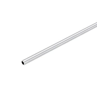 Imagem de Tubo redondo de alumínio 6063 4 mm OD 3 mm diâmetro interno 300 mm tubo de comprimento