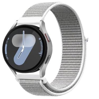 Imagem de Pulseira de nylon de 22 mm para Samsung Galaxy Watch 3 de 45 mm/Galaxy Watch de 46 mm/Gear S3 Frontier/Classic, pulseira de substituição esportiva de liberação rápida para Garmin Venu 3/Venu 2