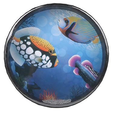 Imagem de RiToEasysports Instrumentos Musicais Brinquedos Mão Tambor Orff Percussão para Crianças Som do Mar Macio Brinquedo Educativo Madeira Pvc Ferro Pele Tambor Oceano Onda