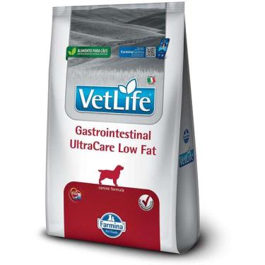 Imagem de Ração Seca Farmina Vet Life Gastrointestinal UltraCare Low Fat para Cães Adultos Todas as Raças - 1,5 Kg