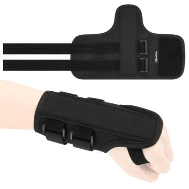 Imagem de Easecos Braçadeira de golfe para braço de alinhamento de balanço de golfe - Equipamento de treinamento de auxílio de correção de pulso Ferramenta de prática de gestos de mão para iniciantes em