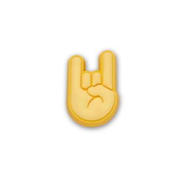 Imagem de Jibbitz Crocs Emoji Mão Rock Cor única-Unissex