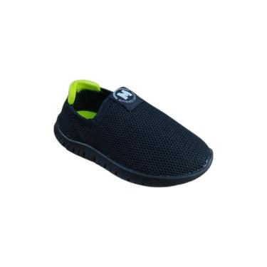 Imagem de Tênis Infantil Molekinho Bebê Menino N 17 25 Slip On Confortável Leve 