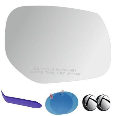 Imagem de EAP Vidro retrovisor lateral do passageiro compatível com Infiniti Q50 2014-2020, Q60 2017-2020, Q70 2015-2020, Q70L 2015-2020, QX30 2017-2019, aquecido sem escurecimento automático, 963654GA33 A 9636