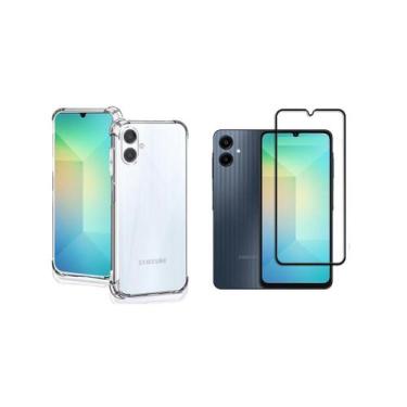 Imagem de Capa Capinha Case Proteção + Pelicula 3d Samsung Galaxy A06 - Rafinha