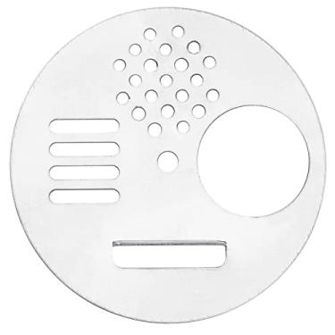 Imagem de 5 peças de porta de ninho de colmeia de aço inoxidável com 4 modos de acesso, portão de ventilação à prova de ferrugem de 6 cm para ferramentas de apicultura