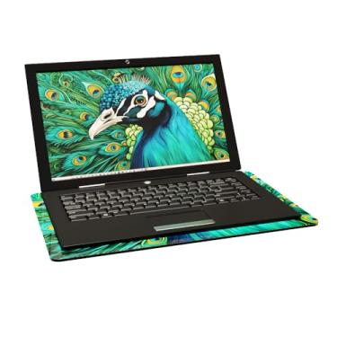 Imagem de TrekBoard Mesa para laptop, ultra-portátil, impressão artística elegante, superfina e leve, feita nos EUA, viaja bem, plumagem real/extra grande