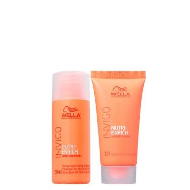 Imagem de KIT WELLA PROFESSIONALS INVIGO ENRICH SH 50ML+INVIGO NUTRI ENRICH MASK 30ML