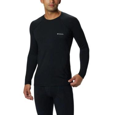 Imagem de Camisa Térmica Columbia Midweight Stretch Long Sleeve Masculina - Preto EEG-Masculino