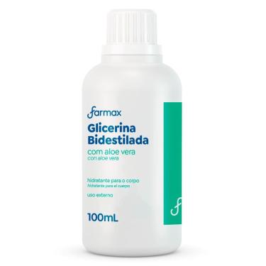 Imagem de Glicerina Bidestilada com Aloe Vera Farmax 100ml