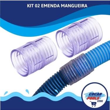 Imagem de CONECTOR Emenda em Silicone para Mangueira de Aspiração KIT 02 PÇS 38m