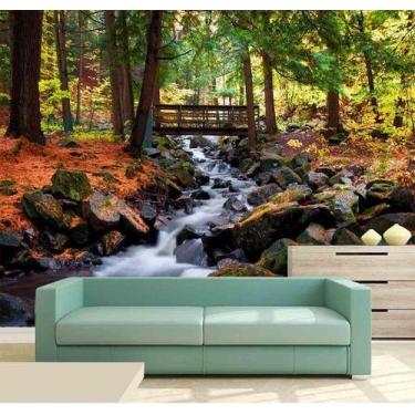 Imagem de Papel de Parede - Painel Fotográfico Cachoeira 3D 1M² na 053 - Voce De