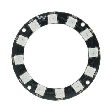 Imagem de Módulo De Anel LED RGB 1Bit 8Bit 12Bit 16Bit 24Bit WS2812 5050 Com Dri