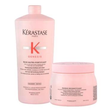 Imagem de Kit Genesis Nutri Fortifiant Shampoo 1l+ Máscara 500g  - L'oreal Profe