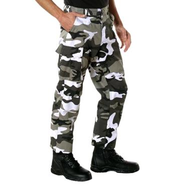 Imagem de Rothco Calças táticas camufladas BDU | Calça cargo militar