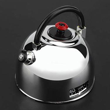 Imagem de HEEPDD Temporizador de Cozinha Em Formato de Bule, Cronômetro Mecânico para Cozinhar Com Lembrete Alto, Cronômetro de Contagem Regressiva de 60 Minutos para Casa e Escritório Temporizador de Cozinha