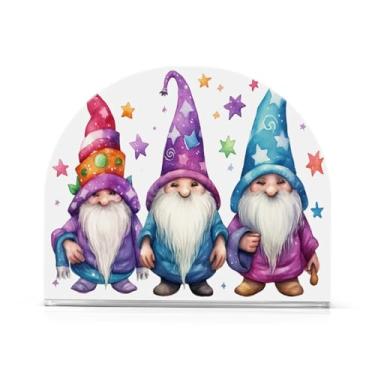 Imagem de Qilmy Lindo porta-guardanapos de gnomo de Natal para mesas, porta-guardanapos de Halloween para cozinha, porta-guardanapos de mesa, porta-guardanapos de coquetel, porta-guardanapos de papel40