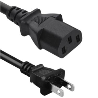Imagem de Cabo de alimentação CA, cabo adaptador de 2 pinos para 3 pinos, 9 m, compatível com Xbox 360, Xbox One, PS3