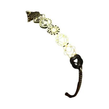 Imagem de Colar Com Pingente De Flor Do Chakra De Ouro Para Mulheres E Meninas, 