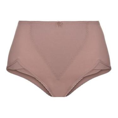 Imagem de Modelador Cinta Abdominal Elegance Duloren - Ref. 114195, Castanh, XL