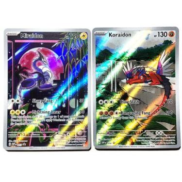 Imagem de Lote de Cartas de Pokémon Miraidon y Koraidon Escarlata y Púrpura