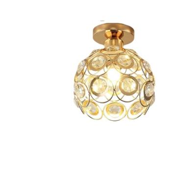 Imagem de Lâmpada De Teto De Cristal Moderna Simplicidade(Ouro (110V-220V))