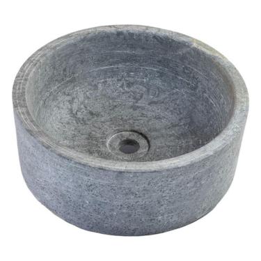 Imagem de Cuba Bojo Pia De Sobrepor Pedra Sabão Reto 30 Cm