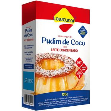 Imagem de Pudim de Leite Sabor Coco com Calda Pronta de Sabor Caramelo Zero Adiç