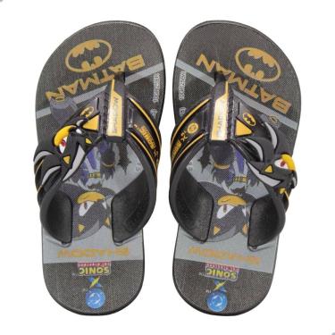 Imagem de Chinelo Infantil Grendene Kids Sonic Dc Race Preto