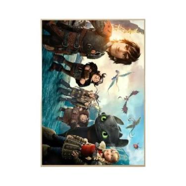 Imagem de Como Treinar O Seu Dragão: Pintura Diamante Desenho De Parede Memória 