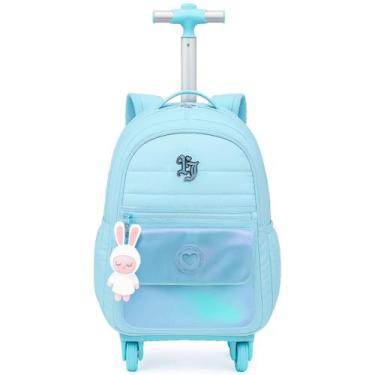 Imagem de Mochila de Rodinhas com Compartimento para Notebook Bolsos Espaçosos A