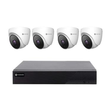Imagem de COMP DVR HD 1080 Lite Motorola 4 Canais Híbrido c/ 1x HD de 1TB + 4 Câ
