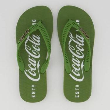 Imagem de Chinelo Coca Cola 1886 II Verde-Masculino