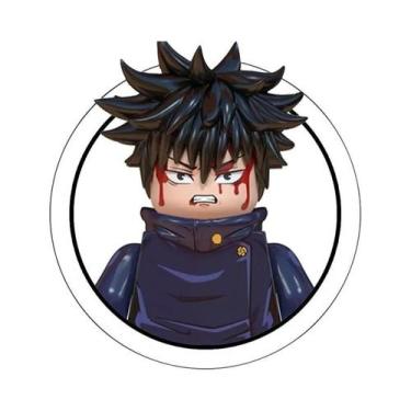 Imagem de Blocos De Montar Jujutsu Kaisen Mini Figuras De Ação Itadori Yuji Gojo