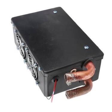 Imagem de ZJchao Aquecedor de Carro 12V 50W, Aquecimento Rápido Portátil, Baixo Ruído, Economia de Energia, Com Alta Taxa de Conversão Térmica para Descongelamento e Aquecimento No Inverno