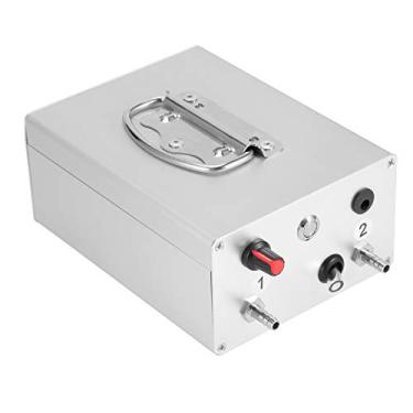 Imagem de Cryfokt Máquina de Ordenha Elétrica a Vácuo de Pulsação de Cabra, Bomba Automática Plug-in para Burro, Ovelha, Vaca, Máquina de Ordenha para Máquinas de Processamento (Plugue UE 100-240V)