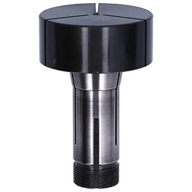 Imagem de Suporte de mandril de pinça passo 5c, ferramenta de mandril de metal de alta rigidez para máquina de torno, resistente, durável, material 40cr, 1 3/16 polegadas de espessura (Diâmetro da cabeça 3")